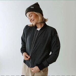 Albion Black and White Women's Jacket